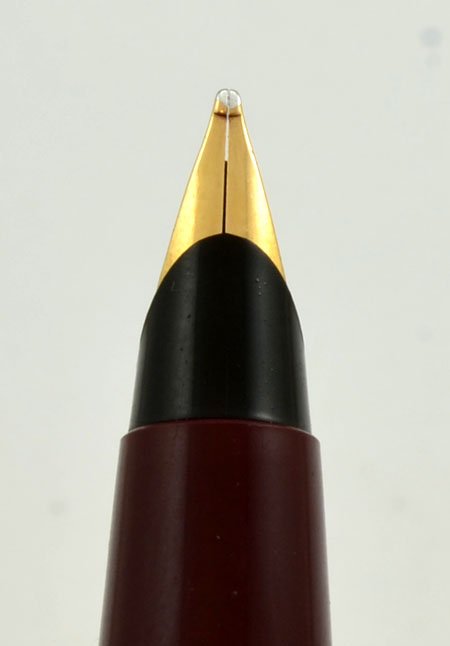 Parker 45 Fountain Pen - Burgundy, Gold Trim, Medium 14k Nib (Very Nice ...
