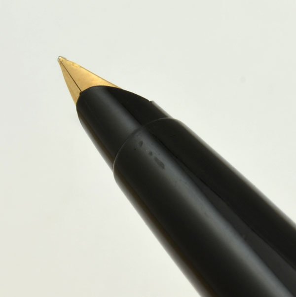 Parker 45 Flighter Fountain Pen - Gold Trim, 14k Fine Nib (Very Nice ...