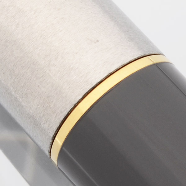 Parker 45 Classic Fountain Pen (1970s) - Grey Body, Flighter Cap w Gold ...