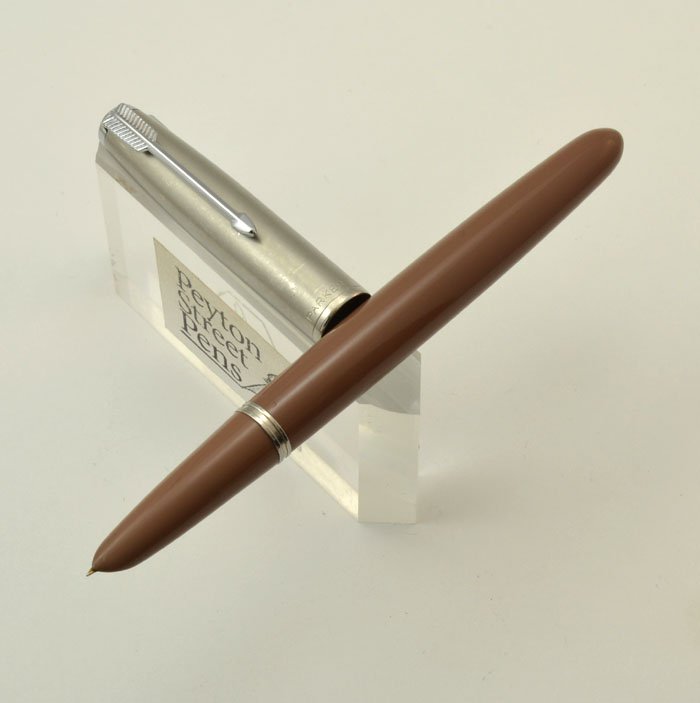 Parker 51 Aerometric Demi - 1948, Cocoa, Fine (Excellent) - Peyton
