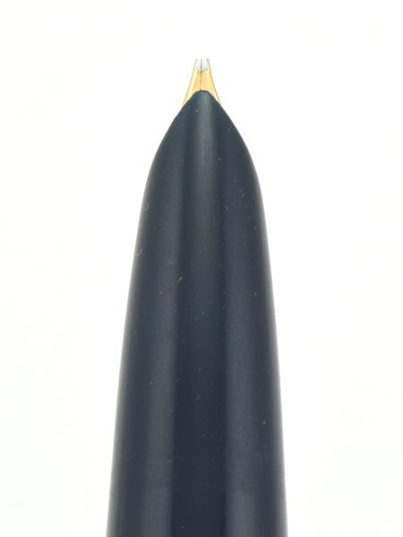 Parker 51 Vacumatic 1944 - Cedar Blue, GF Parallel Lines Cap, 1.0