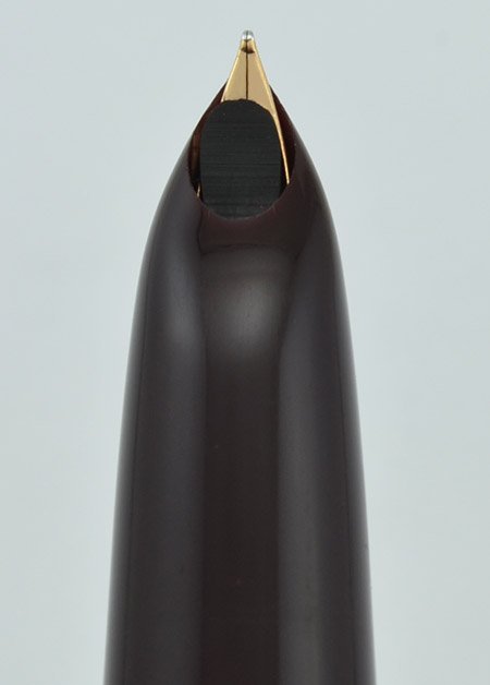 Stylo Parker 51 Mk III Aerometric Vintage - Corps Bordeaux, Plume 14k, Capuchon Or 12k