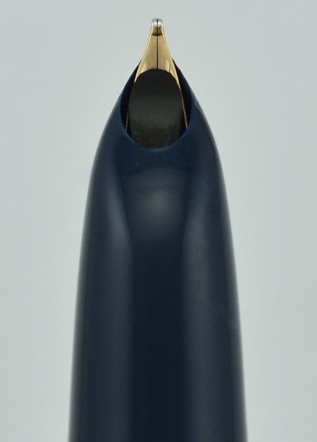 Parker 51 Aerometric Mark IV - Navy Blue, Lustraloy Cap, Medium (Excellent  +, Works Well) - Peyton Street Pens