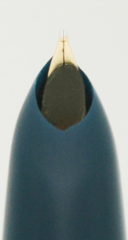 Parker 51 Special Aerometric (1948) - Teal Blue, Demi, Shiny Steel