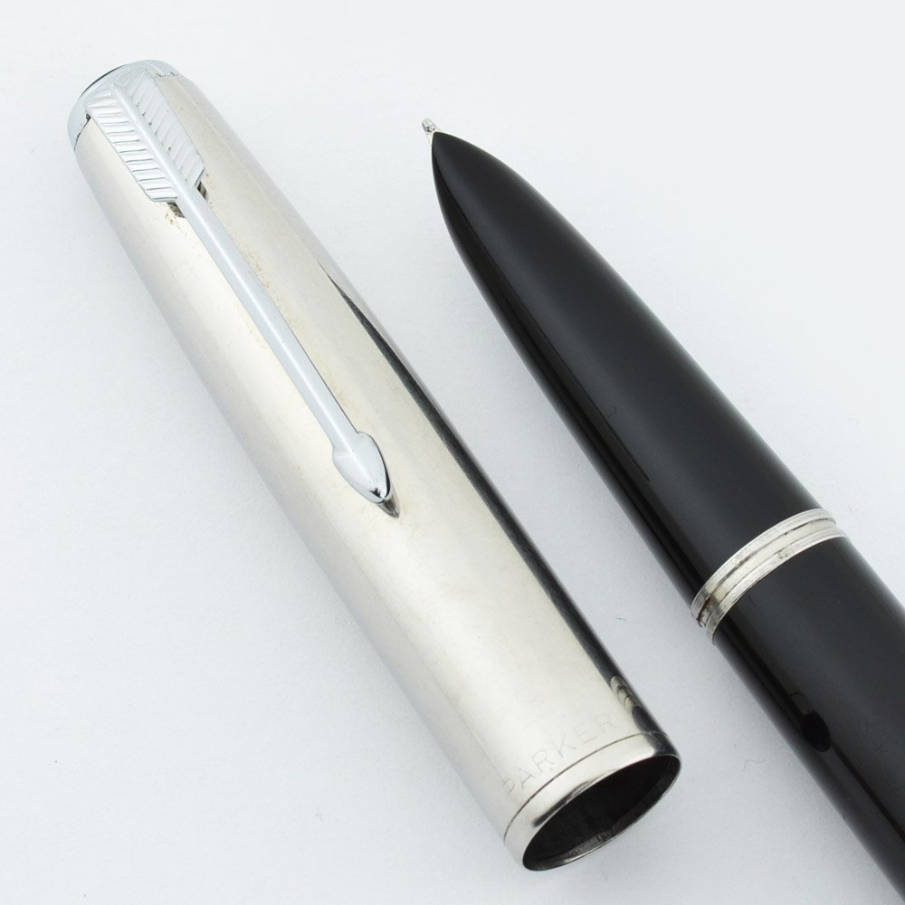 Parker 51 Special Aerometric - Black, Medium Steel Nib (Excellent