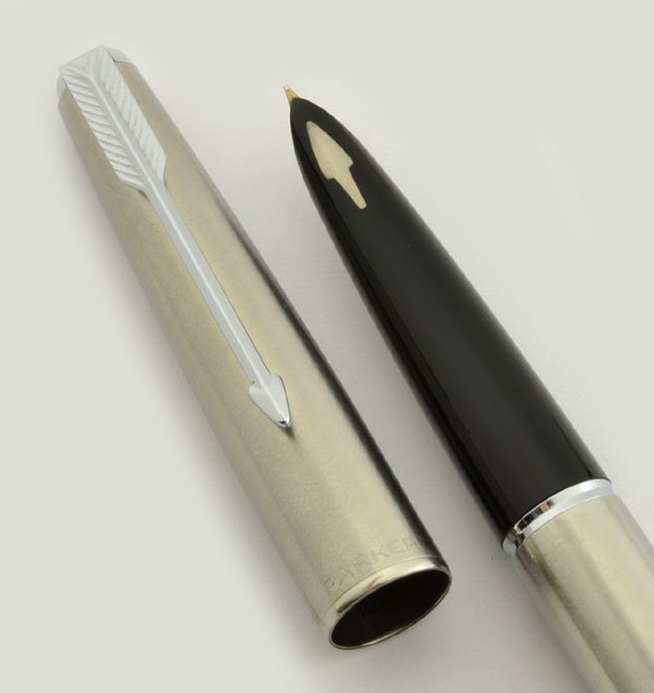 Parker 61 Flighter Fountain Pen and Pencil - USA, Fine Nib (Excellent ...