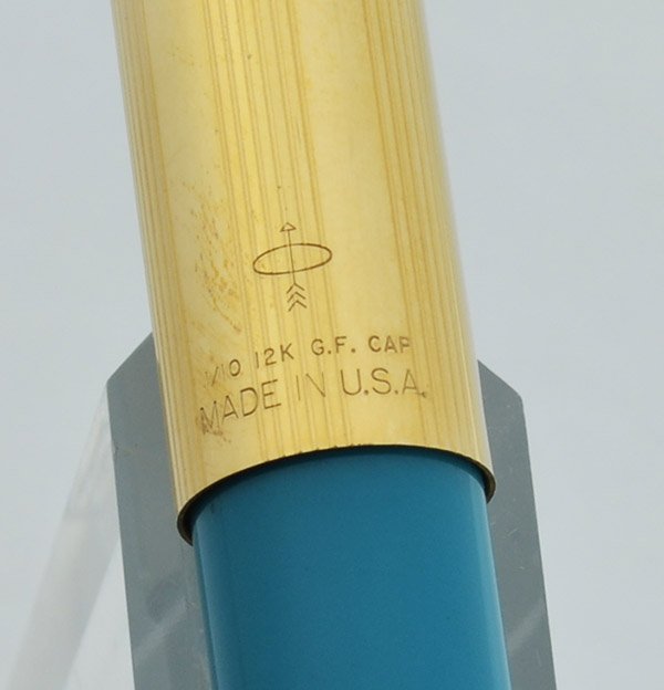 Parker 61 Ballpoint Ball Pen - Vista Blue, Gold Plated Cap (Superior ...
