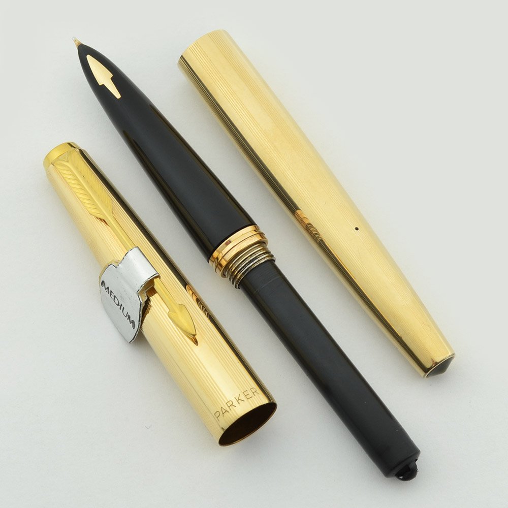 Parker Minim Ballpoint Pen (1957-62) - 14k Solid Gold, Smooth Finish,  Retractable (Excellent, Works Well) - Peyton Street Pens