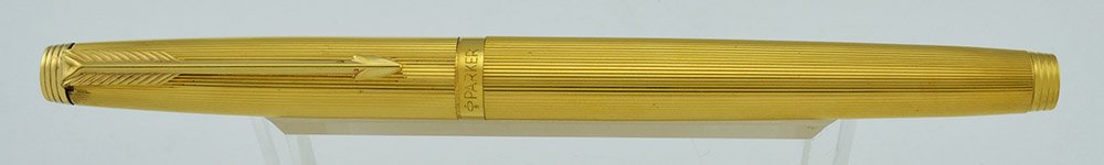 Parker 75 Fountain Pen - "Milleraies" Gold Plate, 75 Tassie, Medium 14k ...