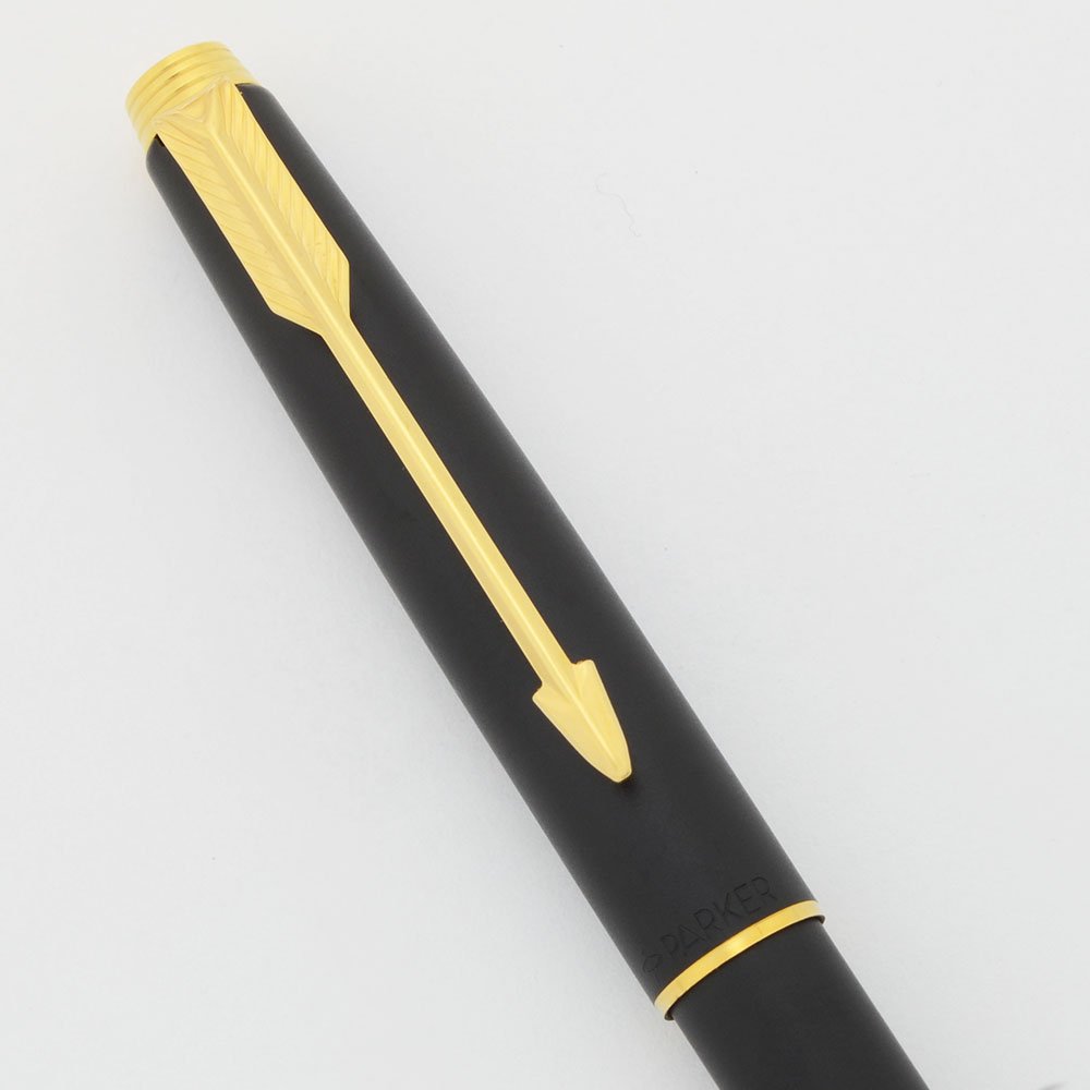 Parker 75 Ballpoint Pen - Matte Black with GT (Near Mint, Works