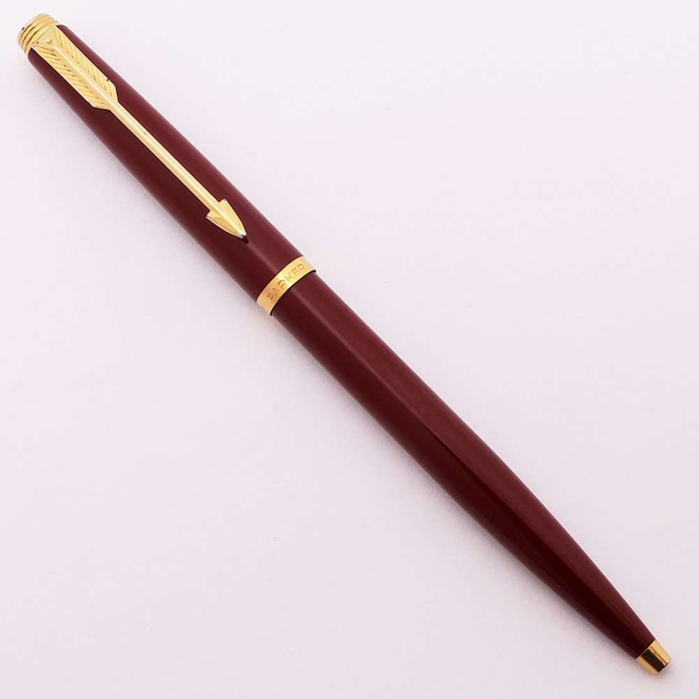 【ヴィンテージ】Parker75 パーカー75 万年筆 マット赤 X 14K◆ ヴィンテージ】Parker75 パーカー75 万年筆 ボルドー X 14K