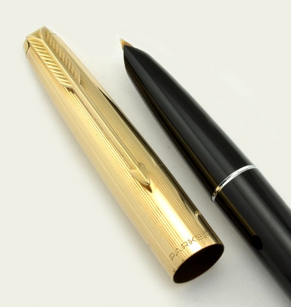 Parker 51 Aerometric Mark III - Black, Made in UK, Gold
