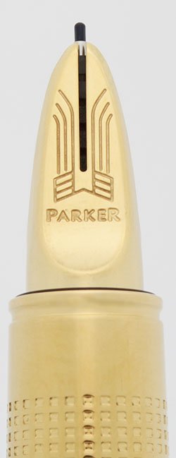 Parker Ingenuity 5th Pen - Black Lacquer w Gold Trim, Large, Felt Tip (Near  Mint in Box, Works Well) - Peyton Street Pens