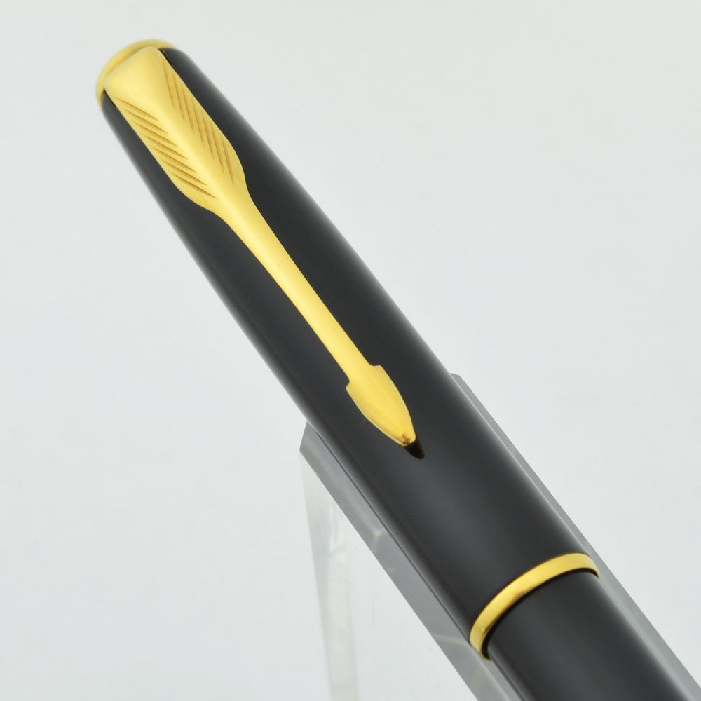 Parker Sonnet Black Gold Trim Ballpoint Pen