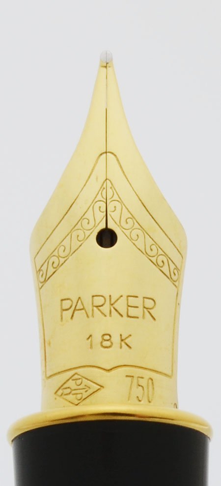 Parker Sonnet I Fountain Pen (1995) - Solid Laque Black, 18k Fine