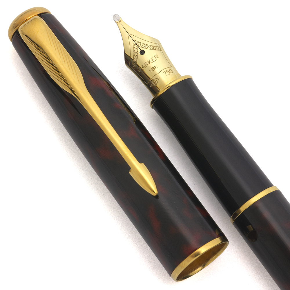 Parker Sonnet Fountain Pen (1994) - Laque Firedance w 23k GP Trim