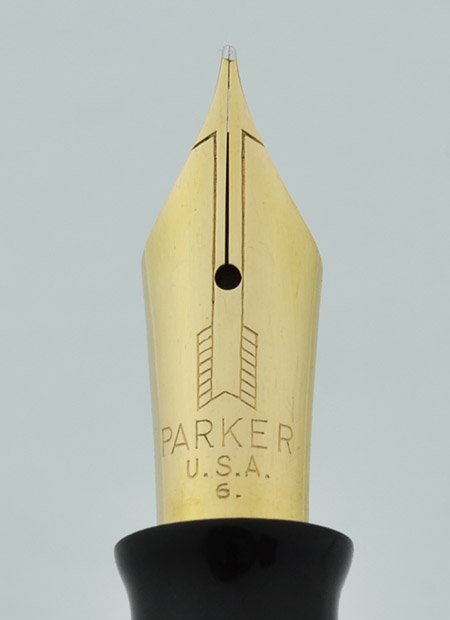 Parker Vacumatic Junior Fountain Pen - 1947, Grey Pearl, Fine 14k Nib ...
