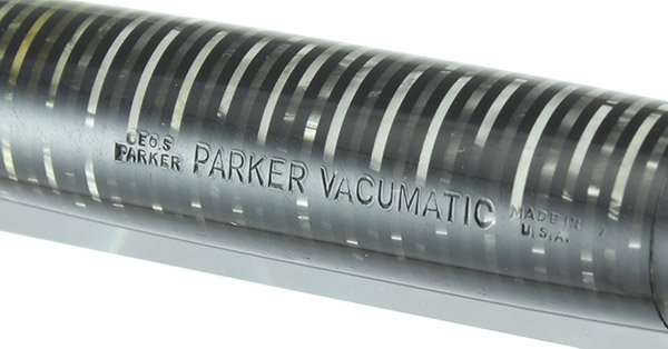 Parker Vacumatic Junior Fountain Pen - 1947, Grey Pearl, Fine 14k Nib ...