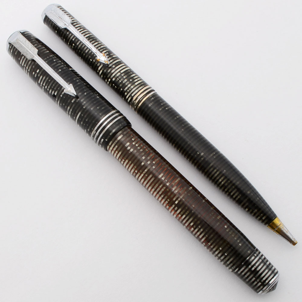 パーカー ヴァキュマティック ペンシル parker pencil usa Parker Vacumatic Standard Fountain Pen & Pencil Set (1936