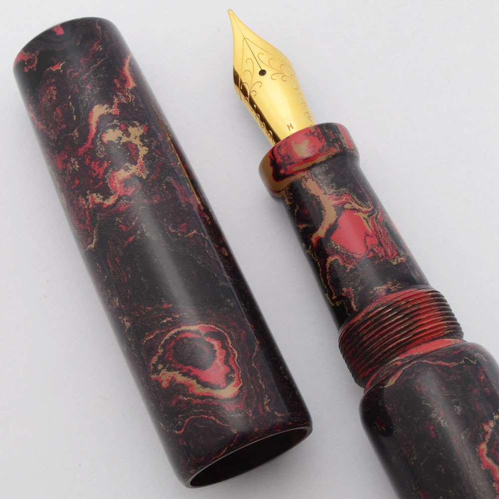 Ranga Grand Abhimanyu Premium Ebonite Fountain Pen - No Clip, JoWo 6 Nibs,  Cartridge/Converter/Eyedropper