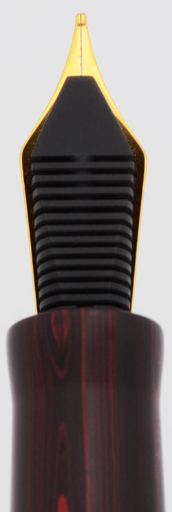 Z2 in red woodgrain ebonite