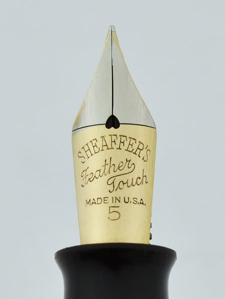 Sheaffer Balance 500, Military Clip - Lever, Brown Striated, Semi