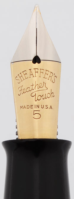 Sheaffer Balance 500 Fountain Pen (1940s) - Golden Brown Striated