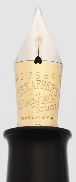 Sheaffer Balance 500 Fountain Pen (1940s) - Golden Brown Striated