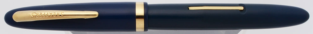 Sheaffer Cadet Fountain Pen (1953-63) - Blue, Tip Dip, Fine F1 Steel Nib  (Excellent, Restored) - Peyton Street Pens