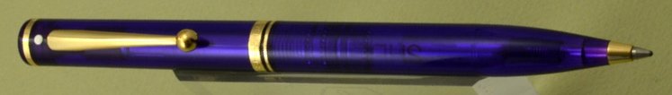 Sheaffer Levenger Connaisseur Ballpoint - Purple w Gold Trim