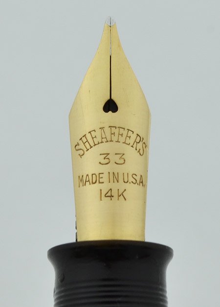 Sheaffer Craftsman Touchdown Fountain Pen - Burgundy, #33 Medium