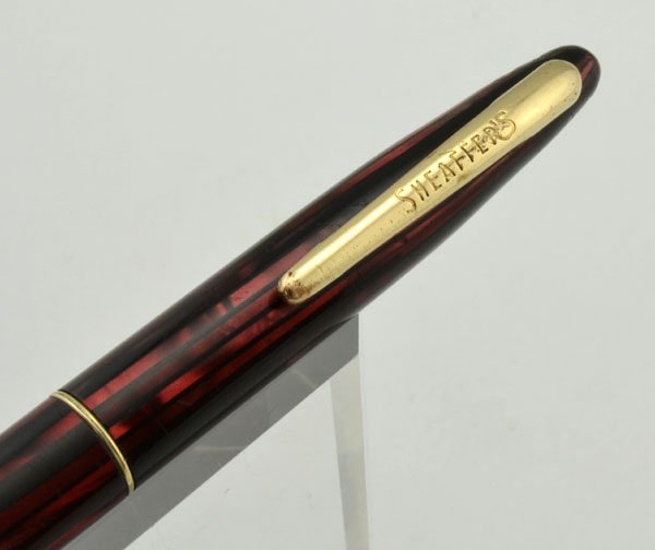 Sheaffer Craftsman Mechanical Pencil 300 Carmine Striated, (Very
