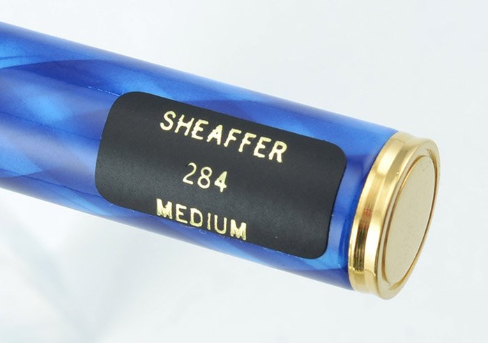 Sheaffer Blue Lacquer Fountain Pen – Brenda Himmel Stationery