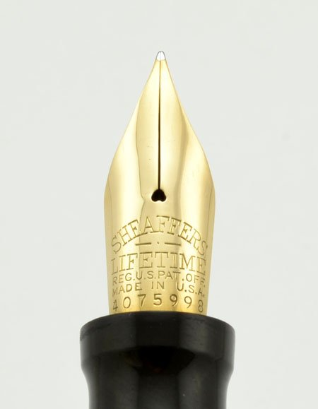 Sheaffer Lifetime Flat Top Oversized - 1920s, Jade Green, Hard to