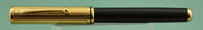 Sheaffer Grand Connaisseur Fountain Pen - Prototype, Gold Lined Cap, Black Barrel