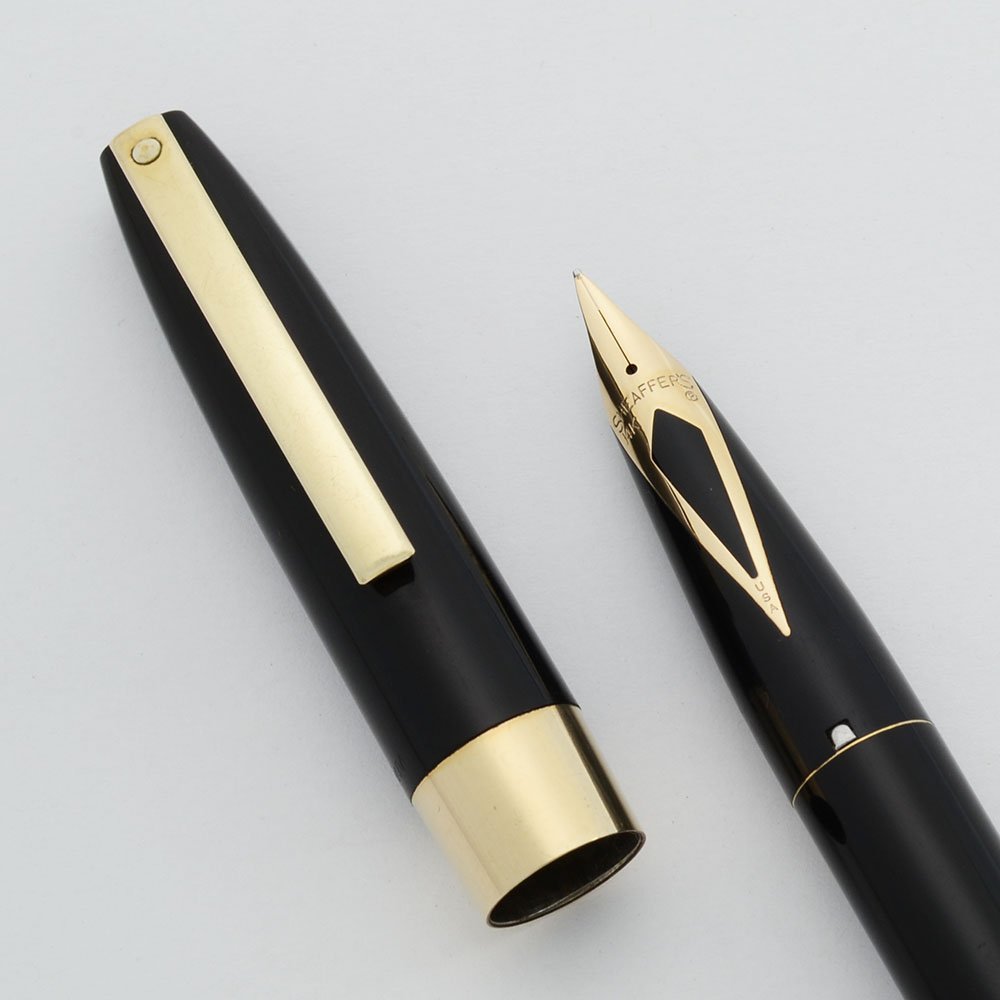 Sheaffer Imperial IV Touchdown Fountain Pen - Black, Medium 14k