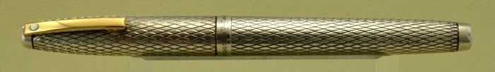 Sheaffer Imperial Sovereign Fountain Pen - Sterling Diamond Design