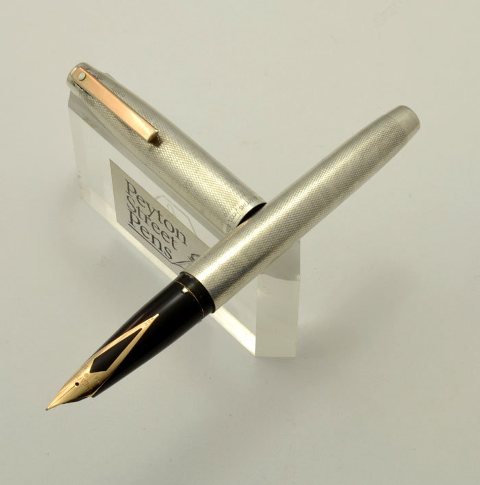 シェーファー インペリアル 　SHEAFFER IMPERIAL （細字）14K 70s シェーファー インペリアル シルバー SHEAFFER IMPERIAL