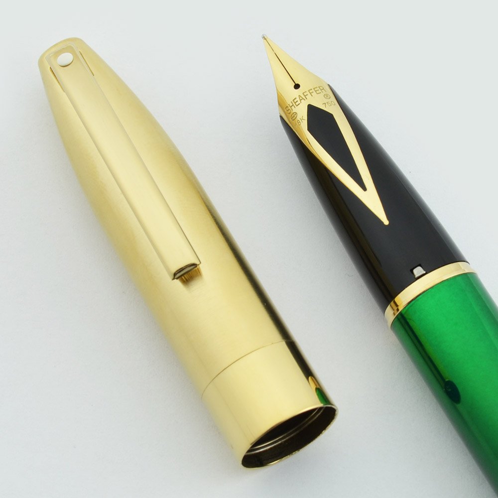 SHEAFFER NEW ICON fountain pen green - TY Lee Pen Shop - TY Lee Pen Shop