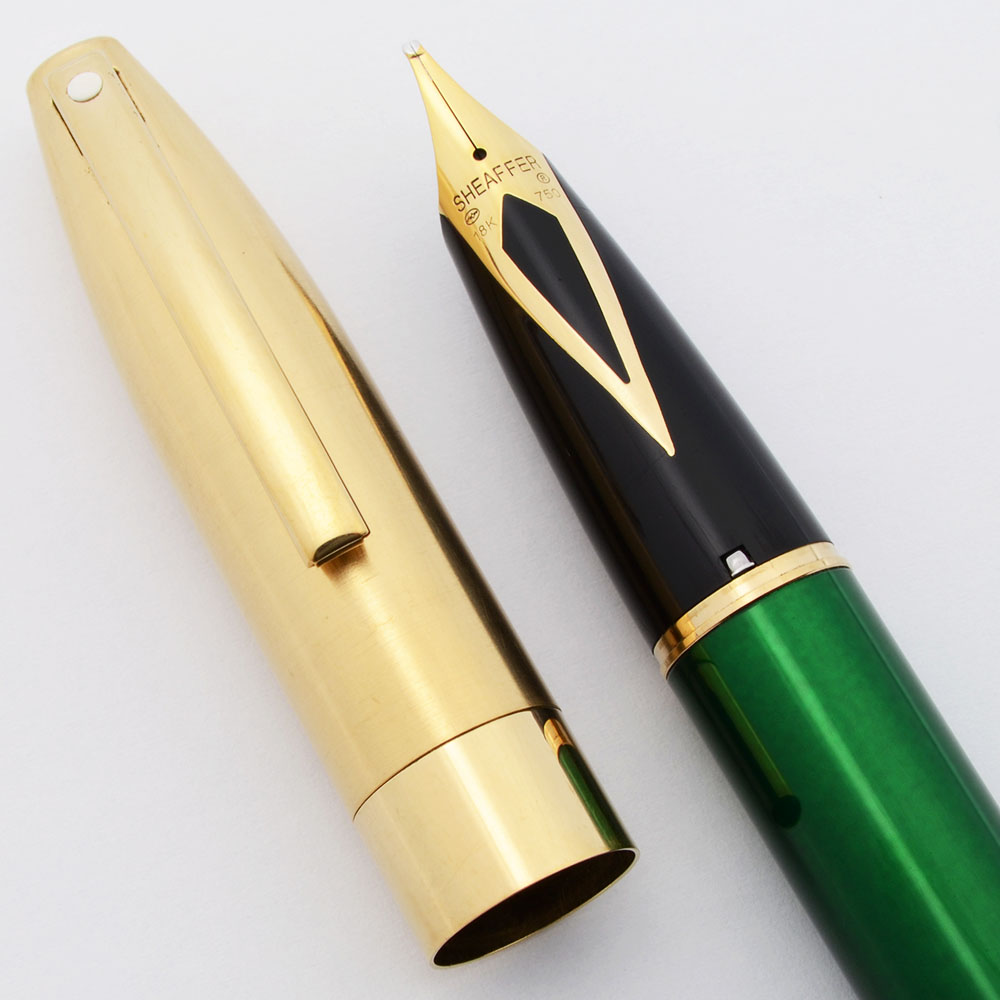 SHEAFFER NEW ICON fountain pen green - TY Lee Pen Shop - TY Lee Pen Shop