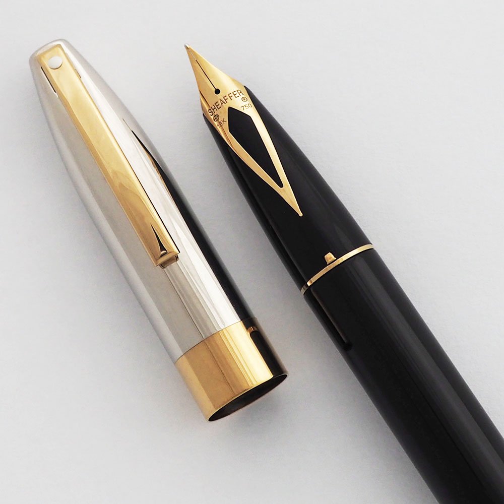 Gourmet Pens: Review: Sheaffer Legacy Heritage Black/Palladium Fountain Pen  - Broad @ThePenCompany @Sheaffer_Page