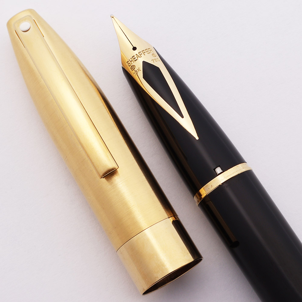 Sheaffer Legacy 1 Fountain Pen (1996-99) - Brushed Gold Cap with