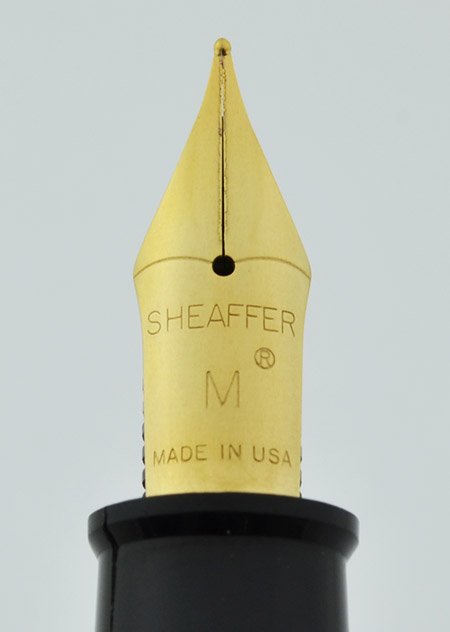 Sheaffer No Nonsense Old Timer Fountain Pen - Le Black, Gold
