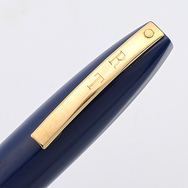Sheaffer PFM III Fountain Pen (1960s) - Blue with Gold Trim
