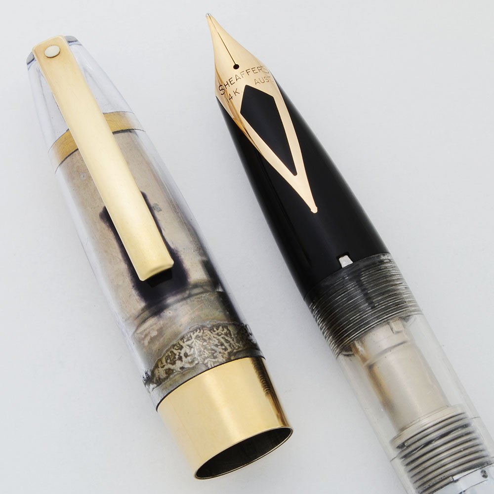 Sheaffer Pfm Iii Fountain Pen, 14k Gold Factory Stub