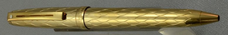 Sheaffer Prelude Ballpoint Pen - Prototype Gold Plated, Tulle-Wavy Lines