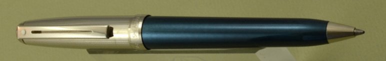 Sheaffer Prelude Ballpoint Pen - Blue Lacquer, Palladium Plate Cap