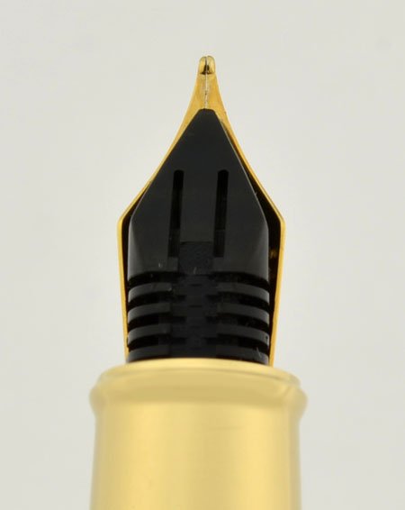 Sheaffer 100 Medium Point Fountain Pen, Black/Chrome (9313-0M)