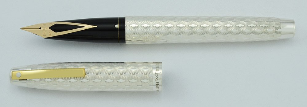Sheaffer IMPERIAL 834 Fountain Pen - Sterling Marquetry