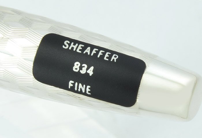 Sheaffer IMPERIAL 834 Fountain Pen - Sterling Marquetry